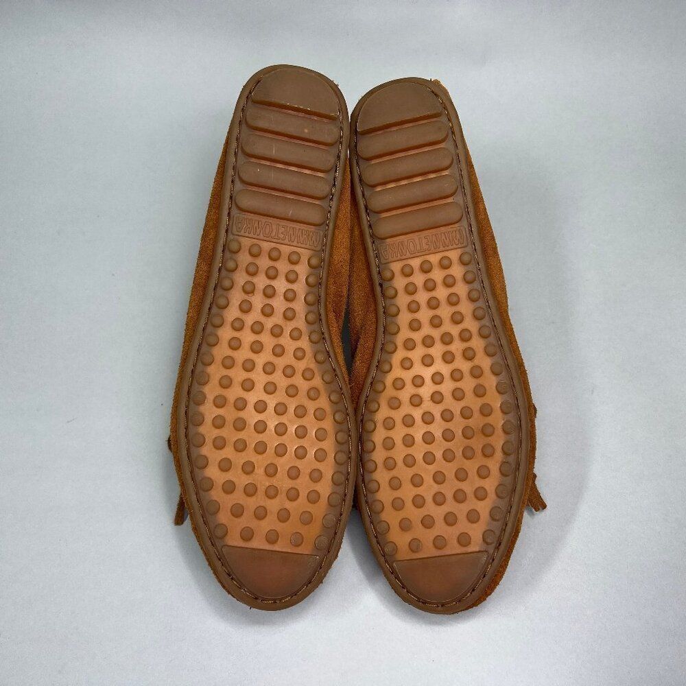 Minnetonka Women's Size 8 Kilty Soft Suede Leather Moccasins - Picture 9 of 11